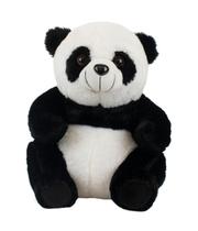 Urso Panda Sentado 20Cm - Pelúcia - Pandinha