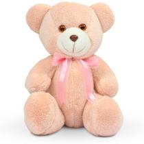 Urso para Nicho Caramelo com Rosa M Urso para Nicho Caramelo com Rosa M