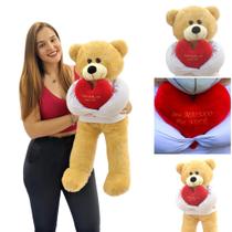 Urso Pelucia 90 cm Maluco por Você Presente Namorado(a) Fofo