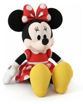 Urso Pelúcia Minnie 30cm - Minnie Super Macio Disney Store - Antialergico Vermelho