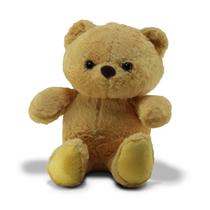 Urso Pelúcia tipo Teddy Caramelo ou Branco Fofinho 20cm