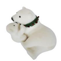 Urso Polar Coca Filhote Branco 40cm - Carmella Presentes