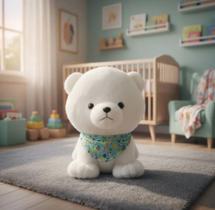 Urso Polar De Pelúcia Fofy Toys Macio E Fofo