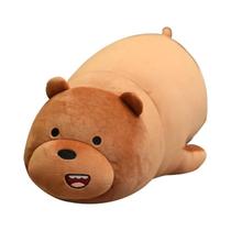 Urso Polar Grizzly Panda Urso De Gelo Brinquedo De Pelúcia Animal De Estimação We Bare Bears Boneco
