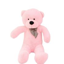 Urso rosa de pelúcia gigante 140cm bicho de pelúcia grande