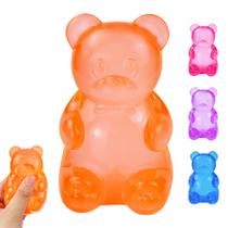 Urso Squishy de Silicone tngtswwcv para Alívio do Estresse, 8 cm