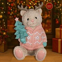 Urso suéter candy color - 30cm