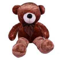 Urso Teddy Grande 1,40 Metro Gigante Pelúcia 140 Cm Nacional - Barros Baby