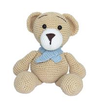 Urso Tom Cachecol ul Amigurumi Crochê Infantil Urso Tom Cachecol ul Amigurumi Crochê Infantil