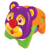 Urso Tomy Didático com Blocos de Encaixar Mercado Toys 285 - Merco Toys