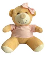 Urso Ursinho De Pelúcia 25cm Decoração Antialérgico Vários Modelos - Barros Baby Store