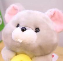 Urso Ursinho Hamster Fofo Pelúcia Antialérgico Presente Original Brinquedo Aniversário,Namorados, Amigo Secreto,Decoraçã