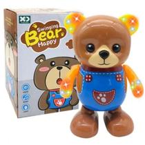 Urso Ursinho Musical Interativo Com Luz e Som P/ Bebê - Zoop