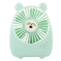 Urso Ventilador Pequeno Kawaii Fofo Mini de Mesa Escrivaninha Trabalho Estudos