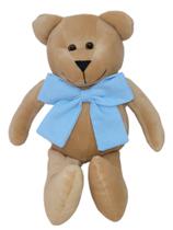 Ursos de pelúcia com laços sortidos 1unidade com 29cm brinquedo decoração quarto infantil