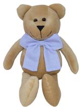 Ursos de pelúcia com laços sortidos 1unidade com 29cm brinquedo decoração quarto infantil - XÚ BABY