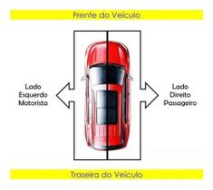 USADO: Acabamento Pé Coluna Esquerdo Honda Civic G6 1997 A 2000 Pre