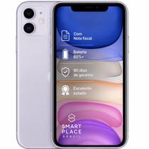USADO Apple iPhone 11 128GB Roxo Excelente Bateria 85 USADO Apple iPhone 11 128GB Roxo Excelente Bateria 85