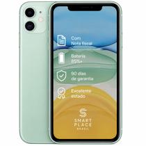 USADO Apple iPhone 11 128GB Verde Excelente Bateria 85 USADO Apple iPhone 11 128GB Verde Excelente Bateria 85