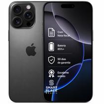 USADO Apple iPhone 16 Pro Max 256GB Titânio Preto Excelente Bateria 85 USADO Apple iPhone 16 Pro Max 256GB Titânio Preto Excelente Bateria 85