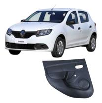 USADO: Forro Porta Traseira Esquerda Renault Sandero 2017 Original Preto USADO: Forro Porta Traseira Esquerda Renault Sandero 2017 Original Preto