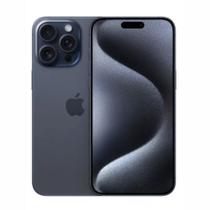 Usado: iPhone 15 Pro Max 1TB Titânio Azul - Bom - Apple