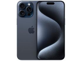 Usado: iPhone 15 Pro Max 512GB Azul - Outlet Bateria 70% - Apple Usado: iPhone 15 Pro Max 512GB Azul - Outlet Bateria 70% - Apple