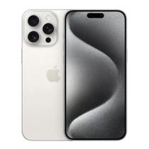 Usado: iPhone 15 Pro Max 512GB Titânio Branco - Excelente