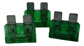 USADO: Kit C/ 3 Modulo Fusível 30 (verde) ~2