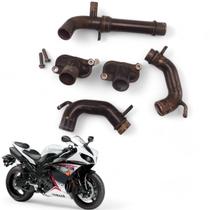 USADO: Kit Canos Água Yamaha Yzf R1 2009 USADO: Kit Canos Água Yamaha Yzf R1 2009