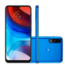 Usado: Motorola Moto E7 32GB Azul - Muito Bom