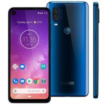 Usado: Motorola Moto One Vision 128GB Azul - Muito Bom Usado: Motorola Moto One Vision 128GB Azul - Muito Bom