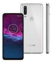 Usado: Motorola One Action 128 GB Branco - Muito Bom
