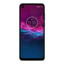 Usado: Motorola One Action 128GB Aquamarine Muito Bom - Trocafone