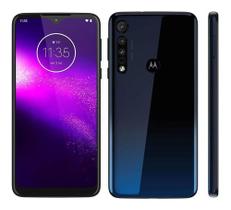 Usado: Motorola One Macro 64 GB Azul - Excelente