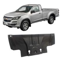 USADO: Placa Saia Suspensão Dianteira Chevrolet S10 4x4 2013 A 2016 Prateado