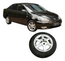 USADO: Roda Aro 15 Liga 4furos Toyota Corolla 2004 1.8 Original Preto USADO: Roda Aro 15 Liga 4furos Toyota Corolla 2004 1.8 Original Preto