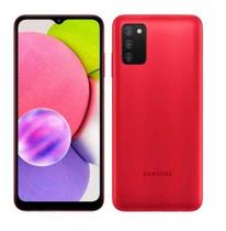 Usado: Samsung A03s 64 GB Vermelho - Muito Bom