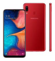 Usado: Samsung A20 32 GB Vermelho - Excelente