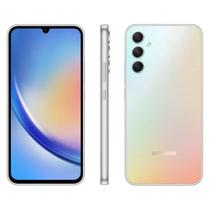 Usado: Samsung A34 128 GB Prata - Excelente