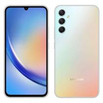 Usado: Samsung A34 128 GB Prata - Muito Bom Usado: Samsung A34 128 GB Prata - Muito Bom