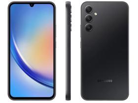 Usado: Samsung A34 128 GB Preto - Bom Usado: Samsung A34 128 GB Preto - Bom