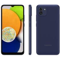 Usado: Samsung Galaxy A03 64GB Azul - Bom