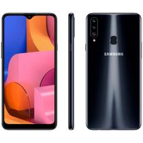 Usado: Samsung Galaxy A20S 32GB Preto - Muito Bom
