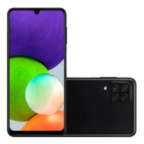 Usado: Samsung Galaxy A22 128GB 4GB Android Preto Desbloqueado - Voke Usado: Samsung Galaxy A22 128GB 4GB Android Preto Desbloqueado - Voke