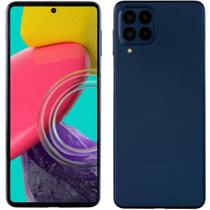 Usado: Samsung M53 128 GB Azul - Bom Usado: Samsung M53 128 GB Azul - Bom