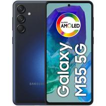 Usado: Samsung M55 256 GB Azul - Excelente