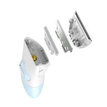 USB Baby Electric Hair Trimmer White Baby Hair Clipper Waterproof R Angle Ceramic Steel Razor Aparadores de cabelo - HTTN