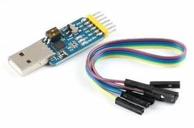 USB CP2102 para TTL RS232 Módulo Converter Mútuo, 6 em 1, TTL para RS485 - IOT Robotica