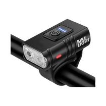 Usb Recarregável À Prova Dwaterproof Água Mtb Bicicleta Luz Dianteira Led Farol Luz De Advertência